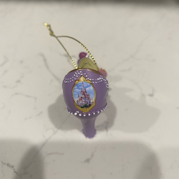 Disney's Once Upon a Slipper Shoe Ornament Bradford Exchange Belle’s Once Upon A - Picture 3 of 5
